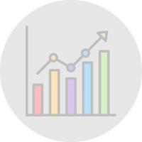 Analytics Vector Icon Design