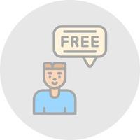 Free Dialog Vector Icon Design