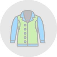 Coat Vector Icon Design