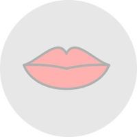 Lip Vector Icon Design