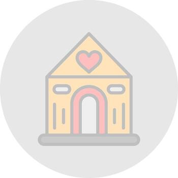 Hall Vector Icon Design