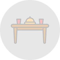 Table Vector Icon Design