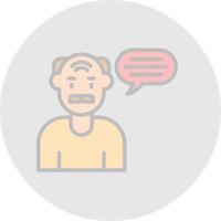 Speech Vector Icon Design