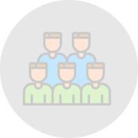 Crowd Vector Icon Design