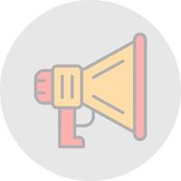 Megaphone Vector Icon Design