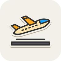 Departure Vector Icon Design