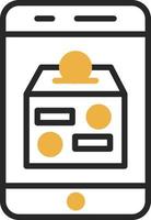 Online Donation Vector Icon Design