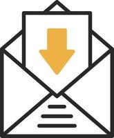 Inbox Vector Icon Design