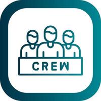 Crew Vector Icon Design