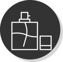 diseño de icono de vector de perfume