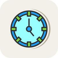 Clock Vector Icon Design