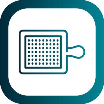 Cutting Board Vector Icon Design