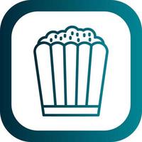 Popcorn Vector Icon Design