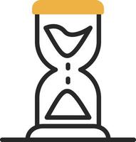 Hourglass Vector Icon Design