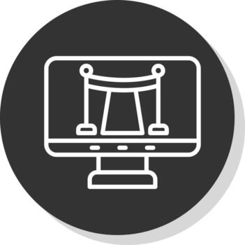 diseño de icono de vector de programa
