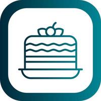 Cake Vector Icon Design