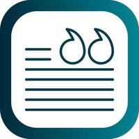 Quotation Vector Icon Design