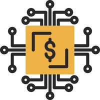 Data Concurrency Vector Icon Design