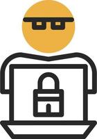 Cyber Attack Vector Icon Design