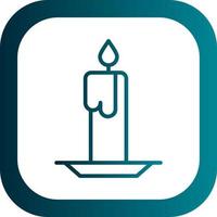 Candle Vector Icon Design