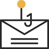 Email Phishing Vector Icon Design