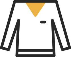 Long Sleeves Shirt Vector Icon Design