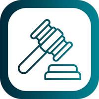 Law Vector Icon Design