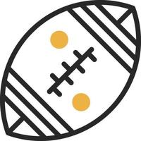 diseño de icono de vector de rugby