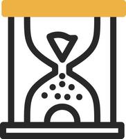 Hourglass Vector Icon Design