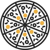 diseño de icono de vector de pizza