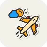 Flight Vector Icon Design