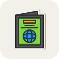 Passport Vector Icon Design