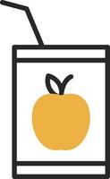 Juice Box Vector Icon Design