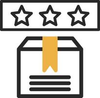 Product Rating Vector Icon Design