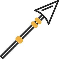 Spear Vector Icon Design