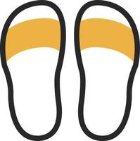 Slippers Vector Icon Design