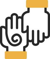 Hand Massage Vector Icon Design