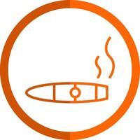 diseño de icono de vector de cigarro