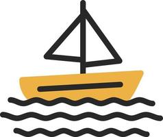 Sailing Vector Icon Design