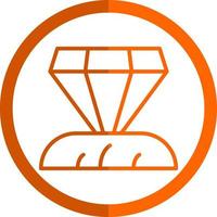 Diamond Vector Icon Design