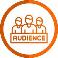 Audience Vector Icon Design