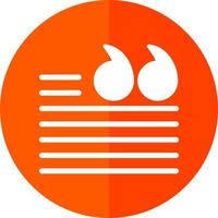 Quotation Vector Icon Design