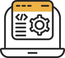Web Optimization Vector Icon Design