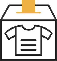 Clothes Donation Vector Icon Design