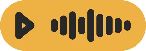 Voice Message Vector Icon Design