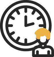 Working Hours Vector Icon Design