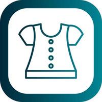 Blouse Vector Icon Design