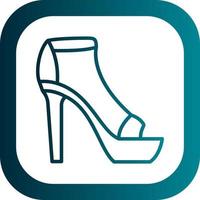 Heel Vector Icon Design