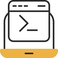 Command Line Vector Icon Design