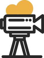 Video Recording Vector Icon Design